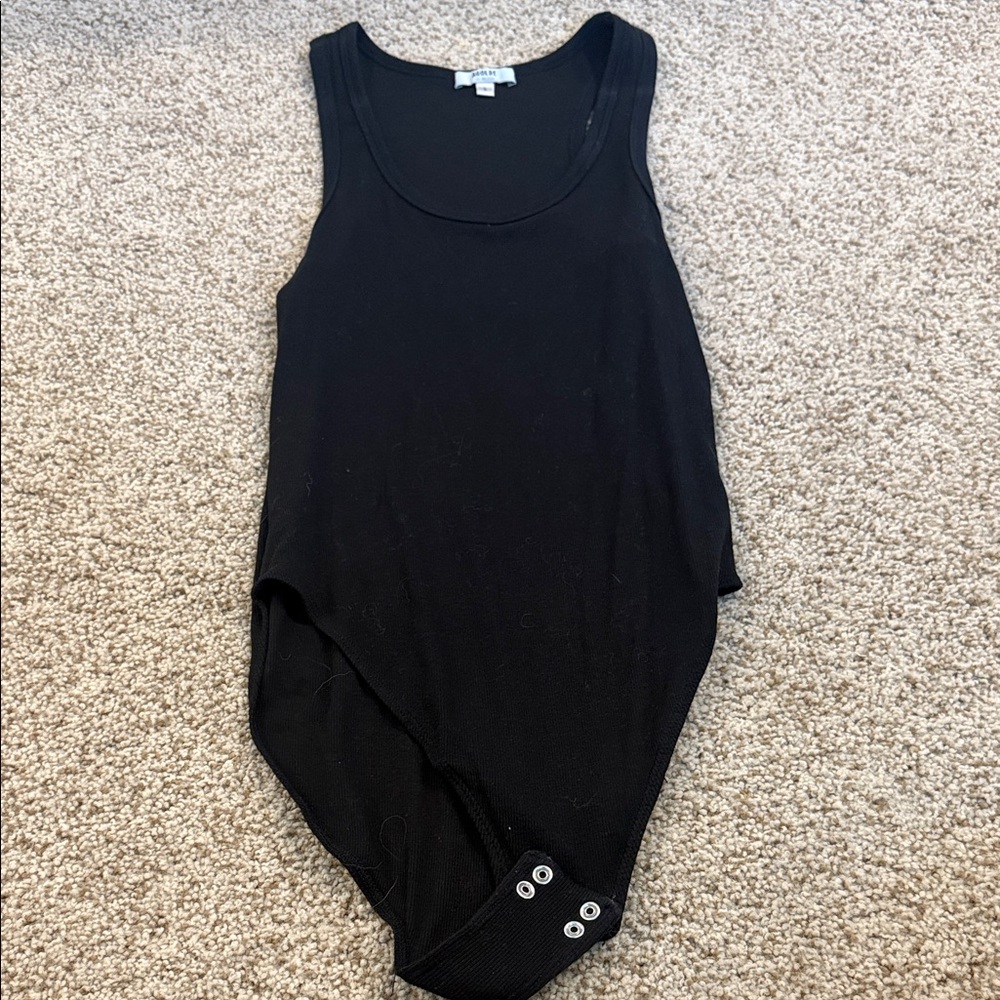 NWOT Agolde Black Bodysuit